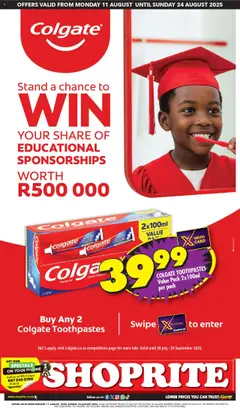 Preview of Shoprite flyer valid from 11/08/2025