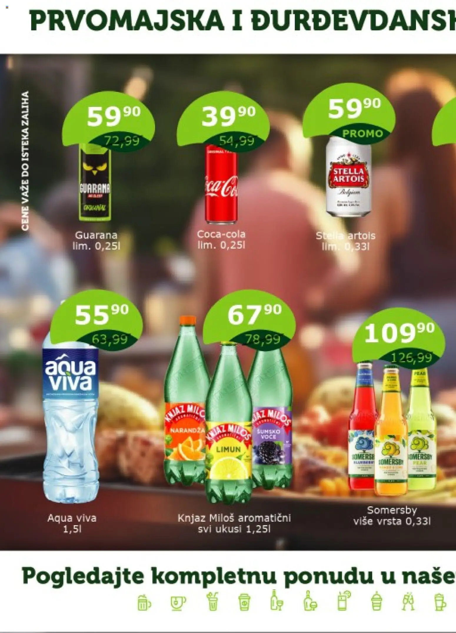 Pregled Valor kataloga - važi od 27.04.2026 - Somersby, Guarana, Limun, Stella Artois