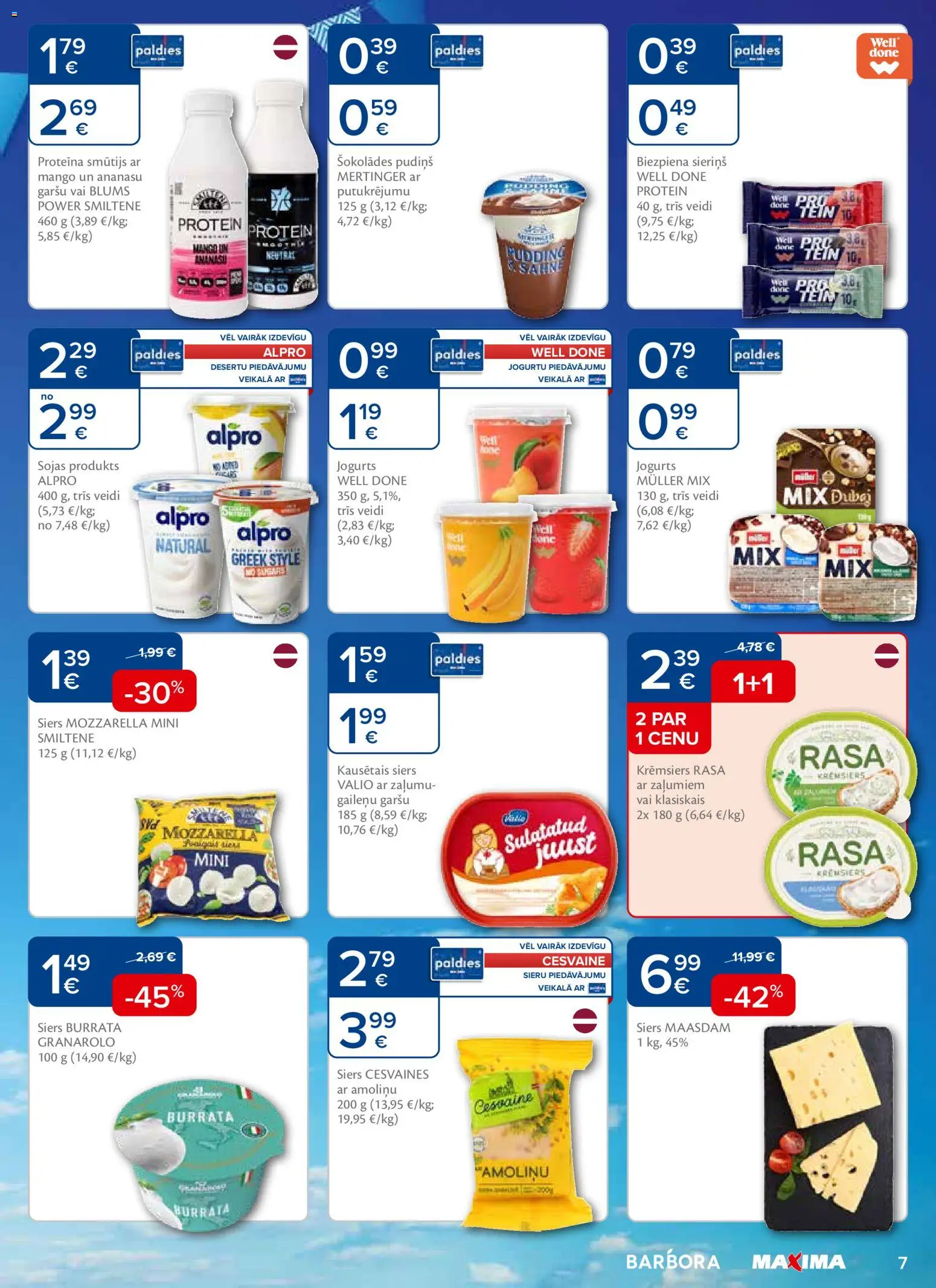 Skatīt Maxima akciju bukletu, derīgs no 2026.01.06