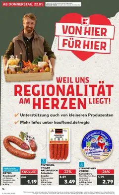 Vorschau von dem Prospekt des Geschäftes Kaufland, gültig ab dem 22.01.2026