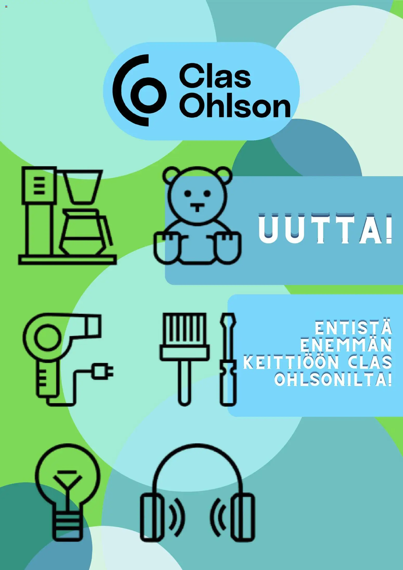 Kaupan Clas Ohlson Tarjoukset esikatselu, voimassa 09/02/2026