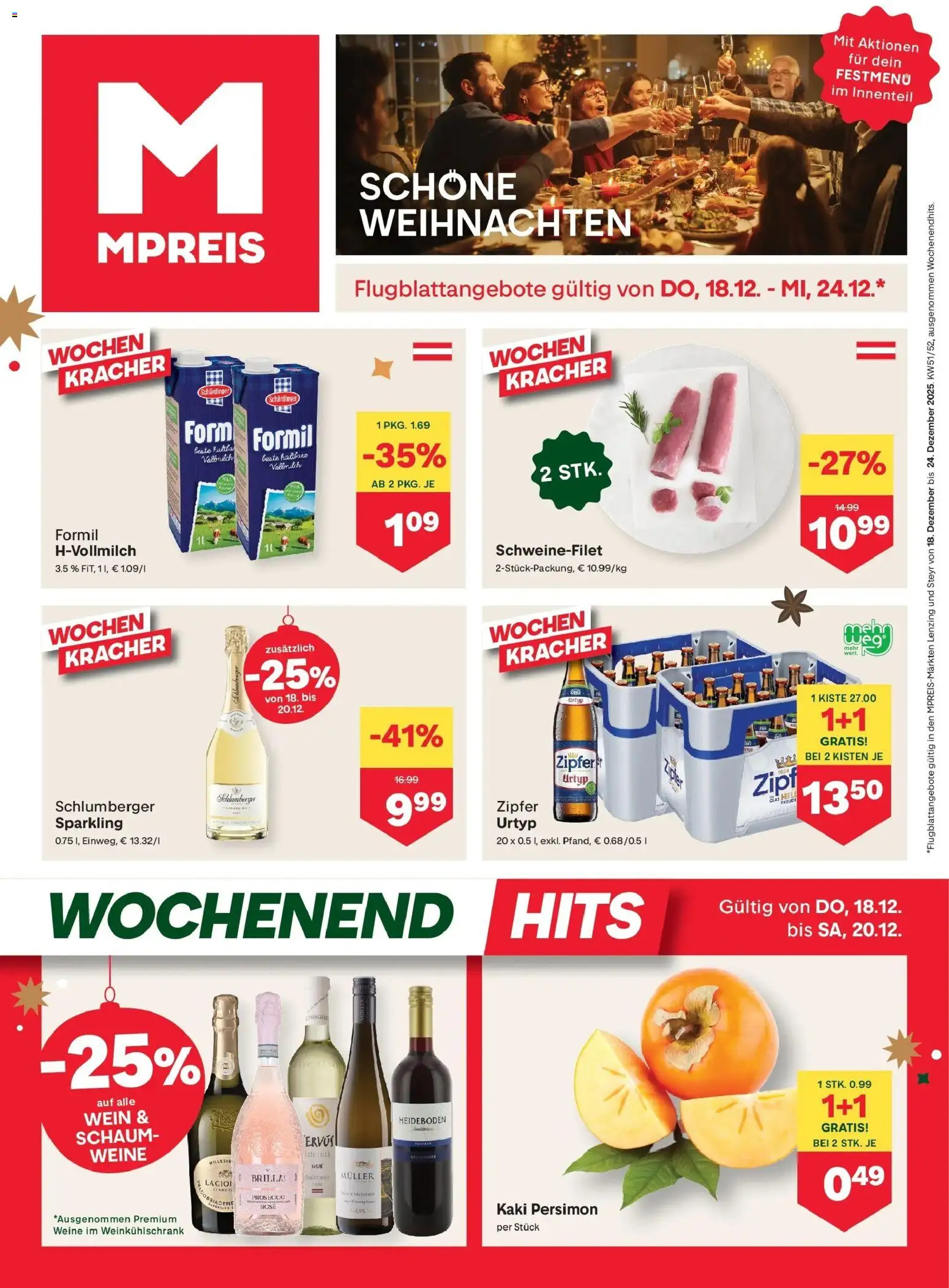 Vorschau der Angebote: MPREIS Steyr gültig ab 18.12.2025