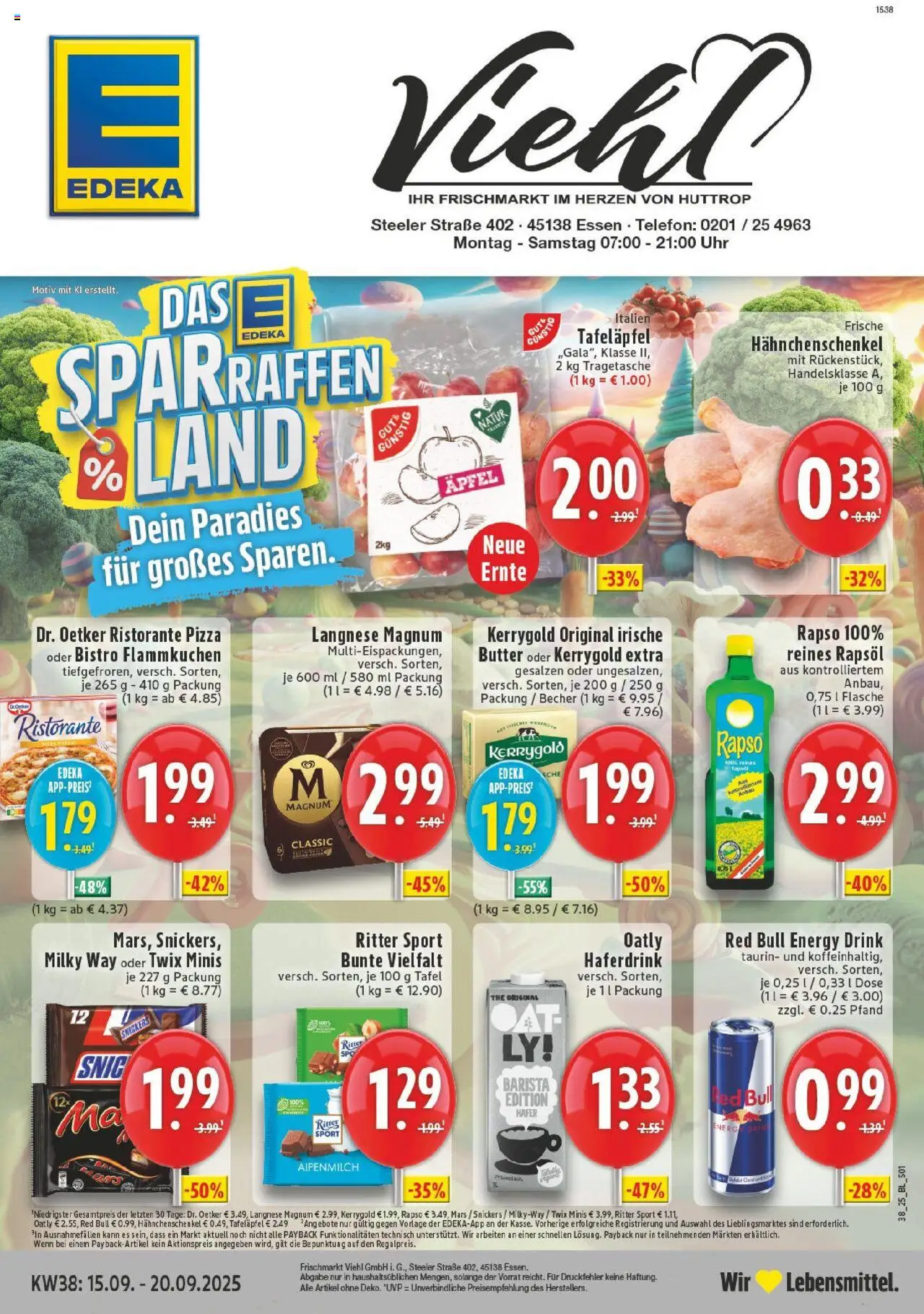 EDEKA Prospekt ab 14.09.2025 - Prospekt Essen Online