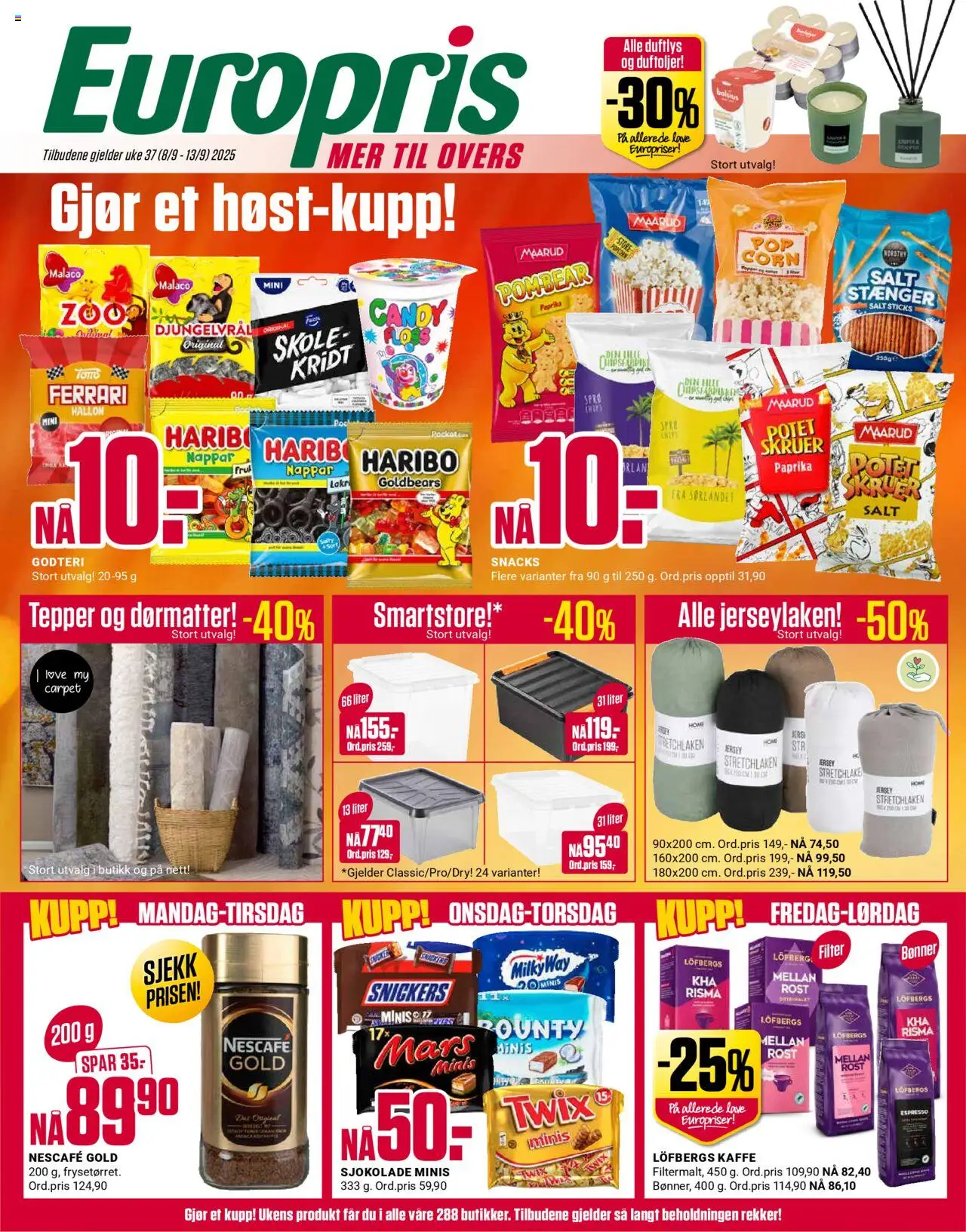 Kundeavis Europris gyldig fra 08/09/2025 - Sidenummer 1
