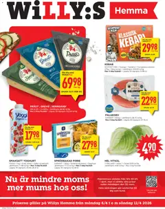 Förhandsgranska reklamblad Willys erbjudanden Hemma från butik Willys gäller från 06/04/2026