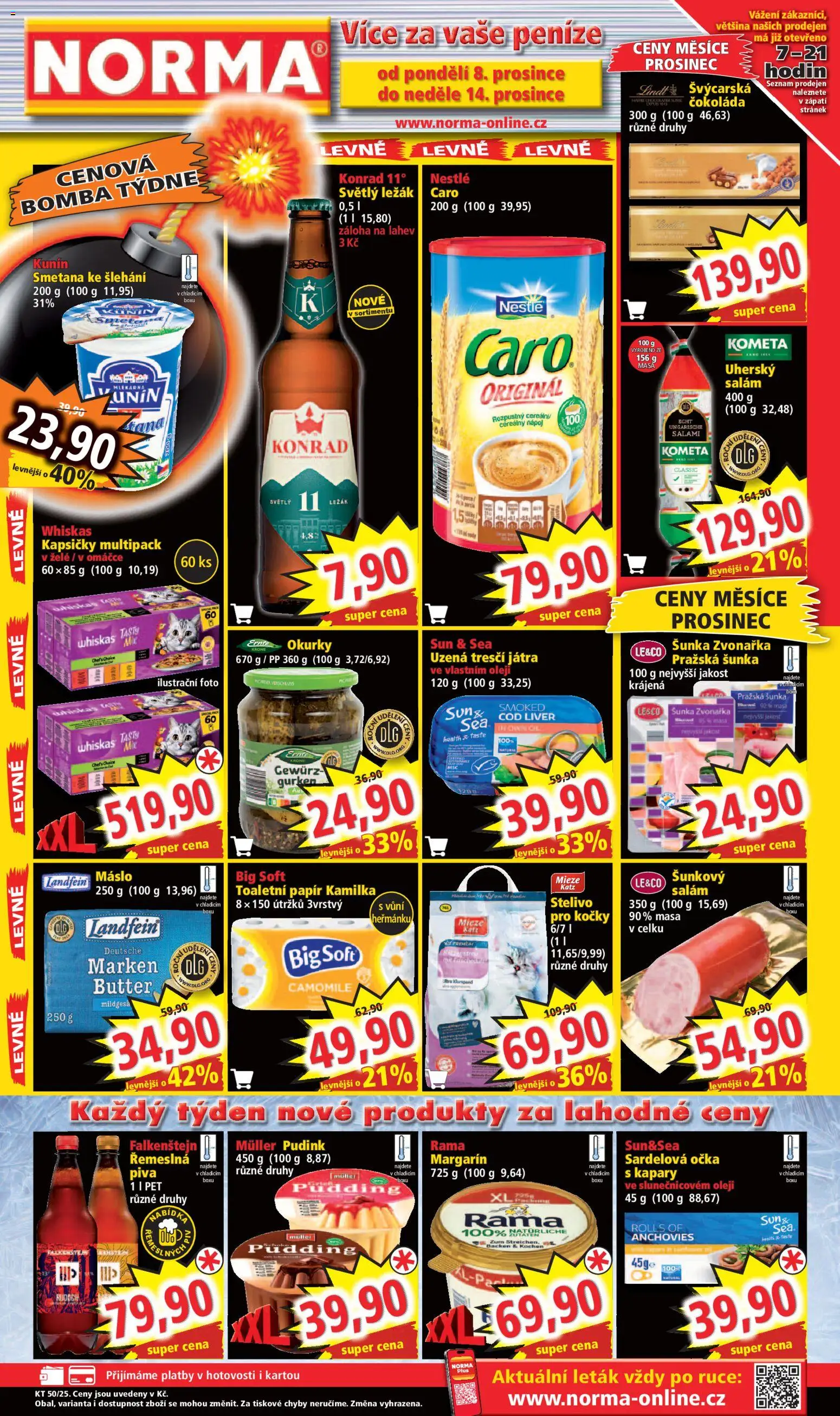 Náhled nabídky: Norma Leták platný od 08.12.2025