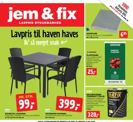 Eksempel på tilbudsavis Jem & fix - Tilbudsavis uge 18 fra butik Jem & fix gyldig fra 26/04/2026