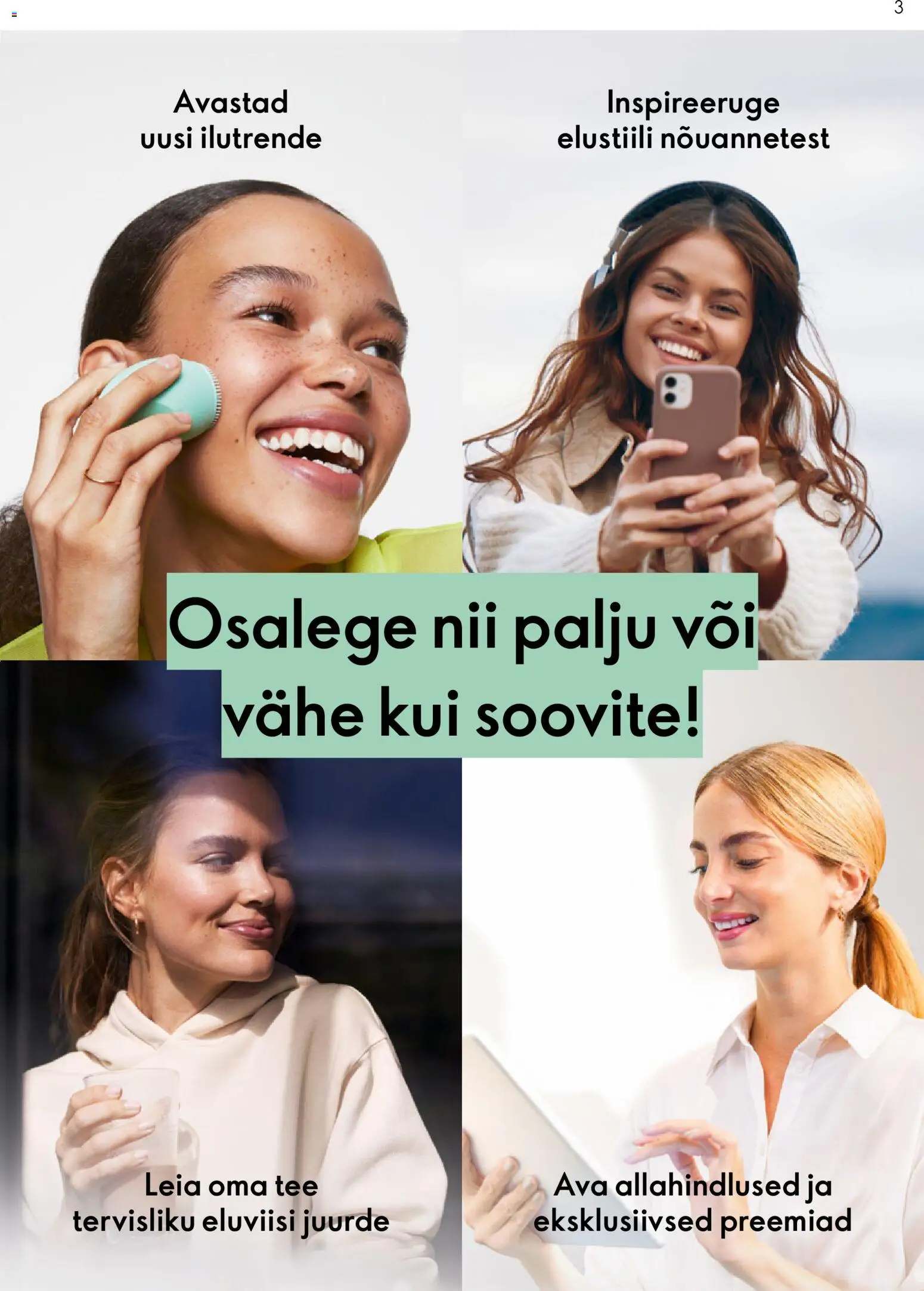 Oriflame kliendilehe eelvaade alates 2025.04.20