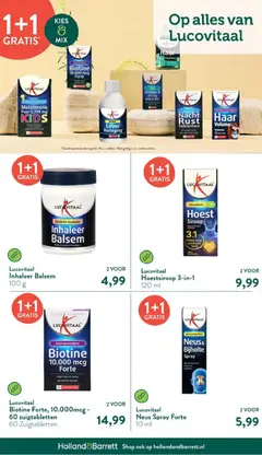Voorbeeld van Folder van winkel Holland & Barrett geldig vanaf 08-12-2025 | Pagina: 20