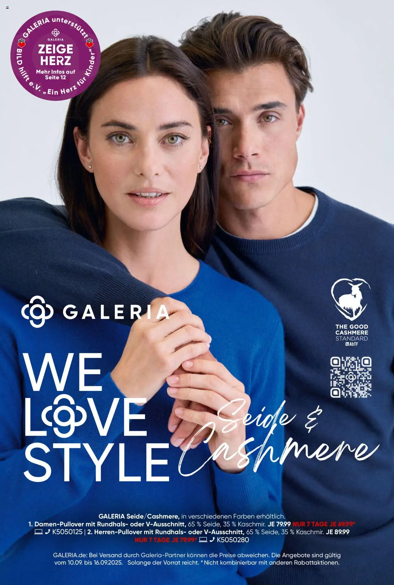 Vorschau von dem Prospekt des Geschäftes Galeria Karstadt Kaufhof, gültig ab dem 10.09.2025