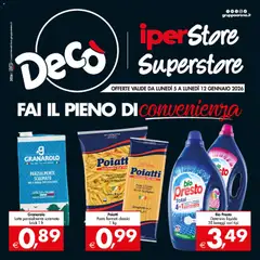 Anteprima dell'opuscolo Volantino iperStore, Superstore - Sicilia dal negozio Decò valido da 05/01/2026