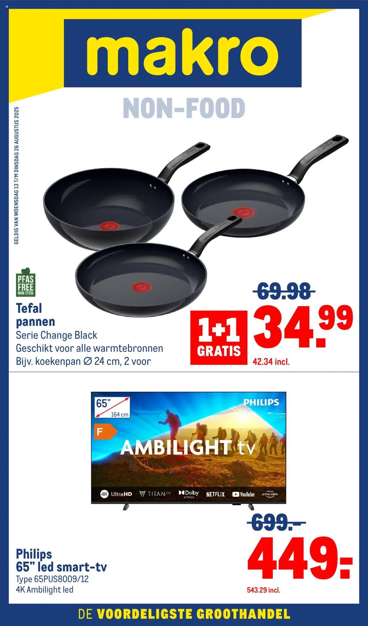 Makro shop Non Food geldig vanaf 13-08-2025 - Paginanummer 1