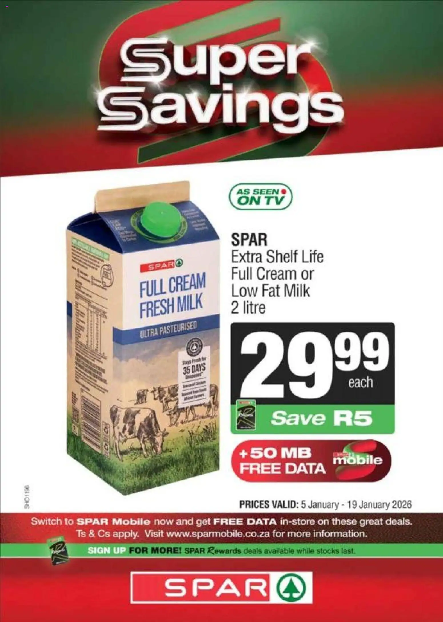 Preview of Superspar flyer valid from 05/01/2026