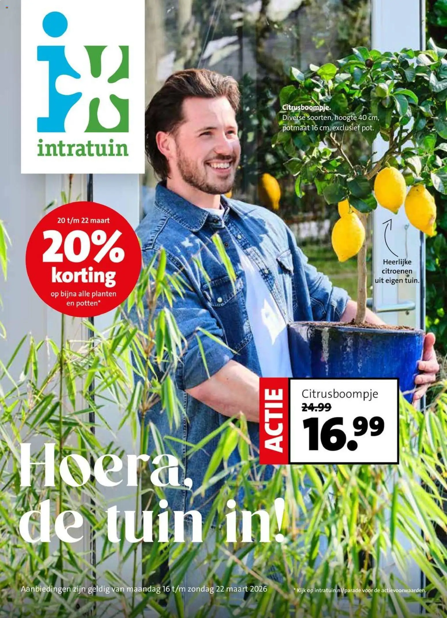 Voorbeeld van Intratuin folder van winkel Intratuin geldig vanaf 16-03-2026