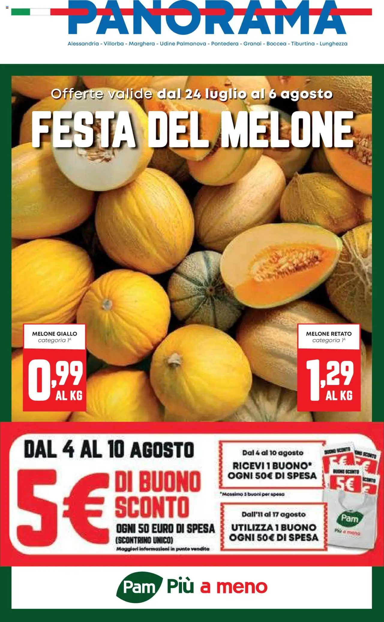 Volantino Panorama valido da 24/07/2025 numero di pagina 1