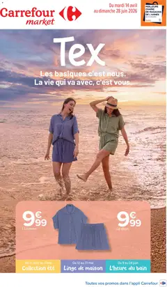Prévisualisation de Carrefour Market Tex du magasin Carrefour Market formulaire valide 14/04/2026