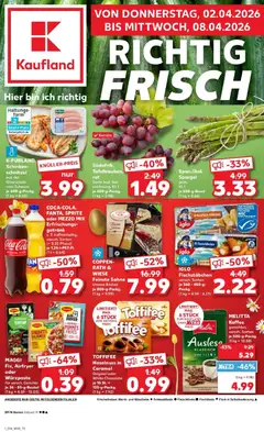 Vorschau von dem Prospekt des Geschäftes Kaufland, gültig ab dem 01.04.2026