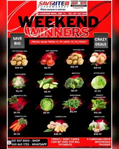 Preview of Saverite flyer valid from 17/10/2025