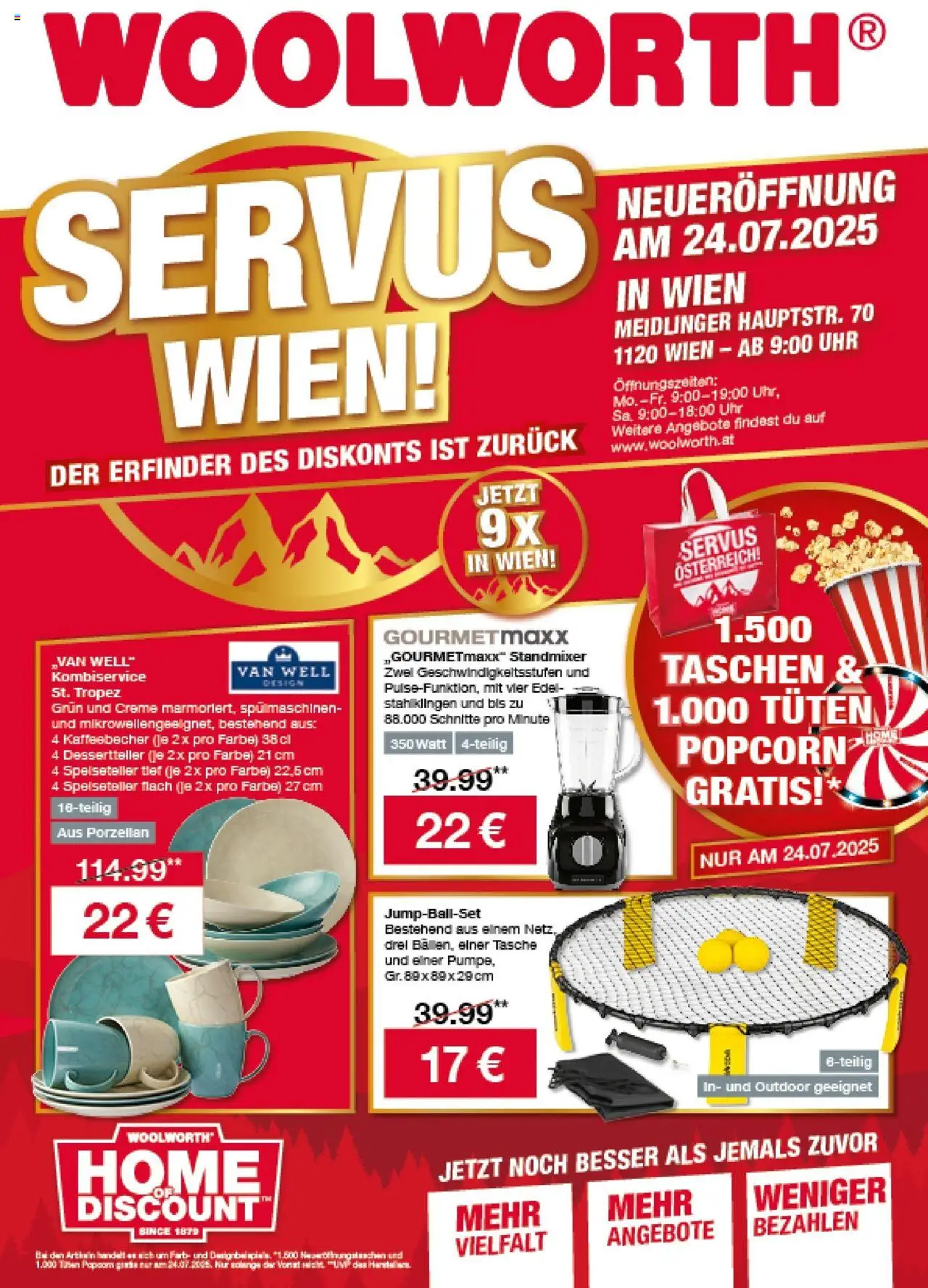  Woolworth Servus Wien! ab (21.07.2025 - 26.07.2025) - Seite 1