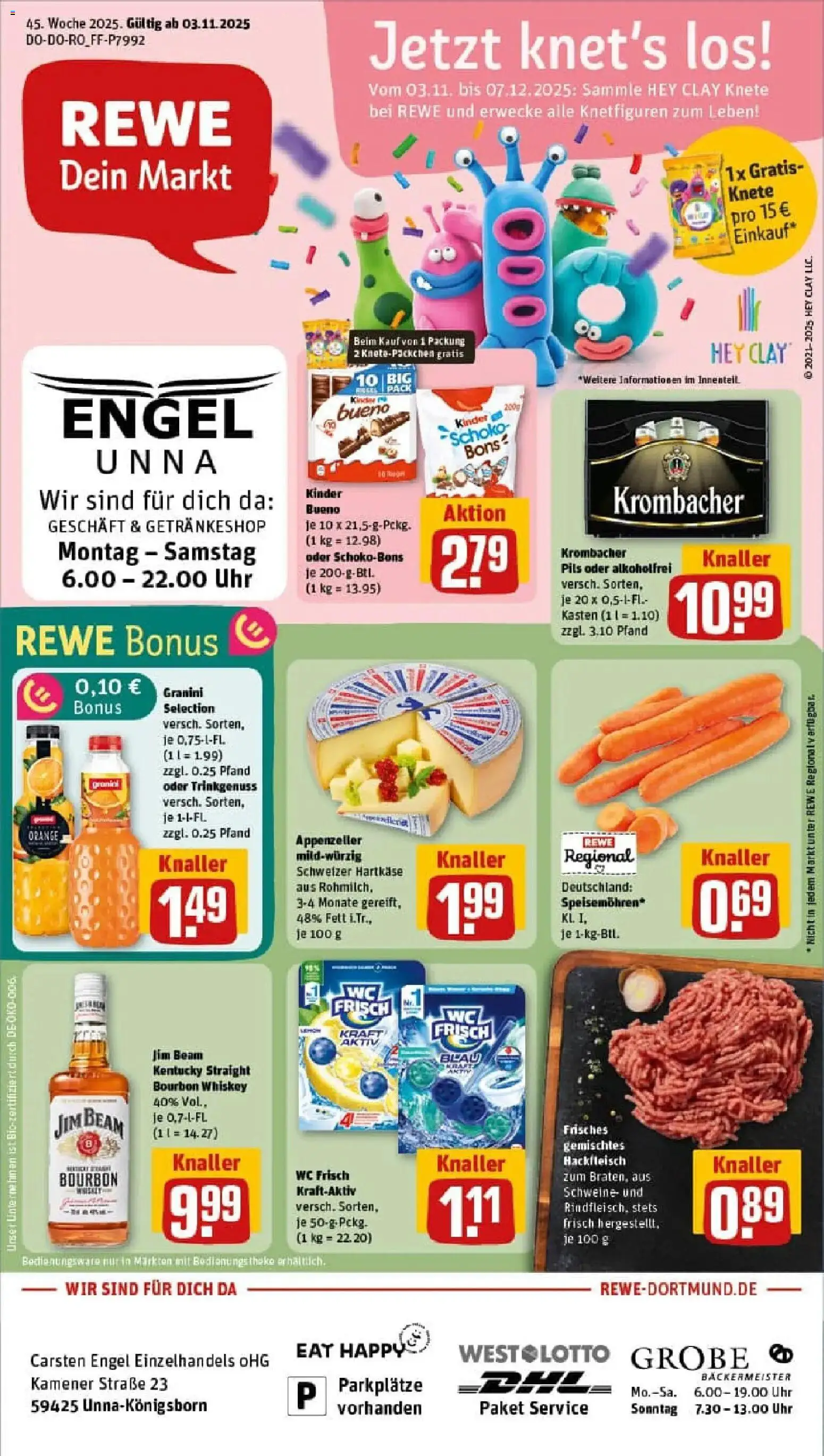 Vorschau von dem Prospekt des Geschäftes Rewe, gültig ab dem 02.11.2025