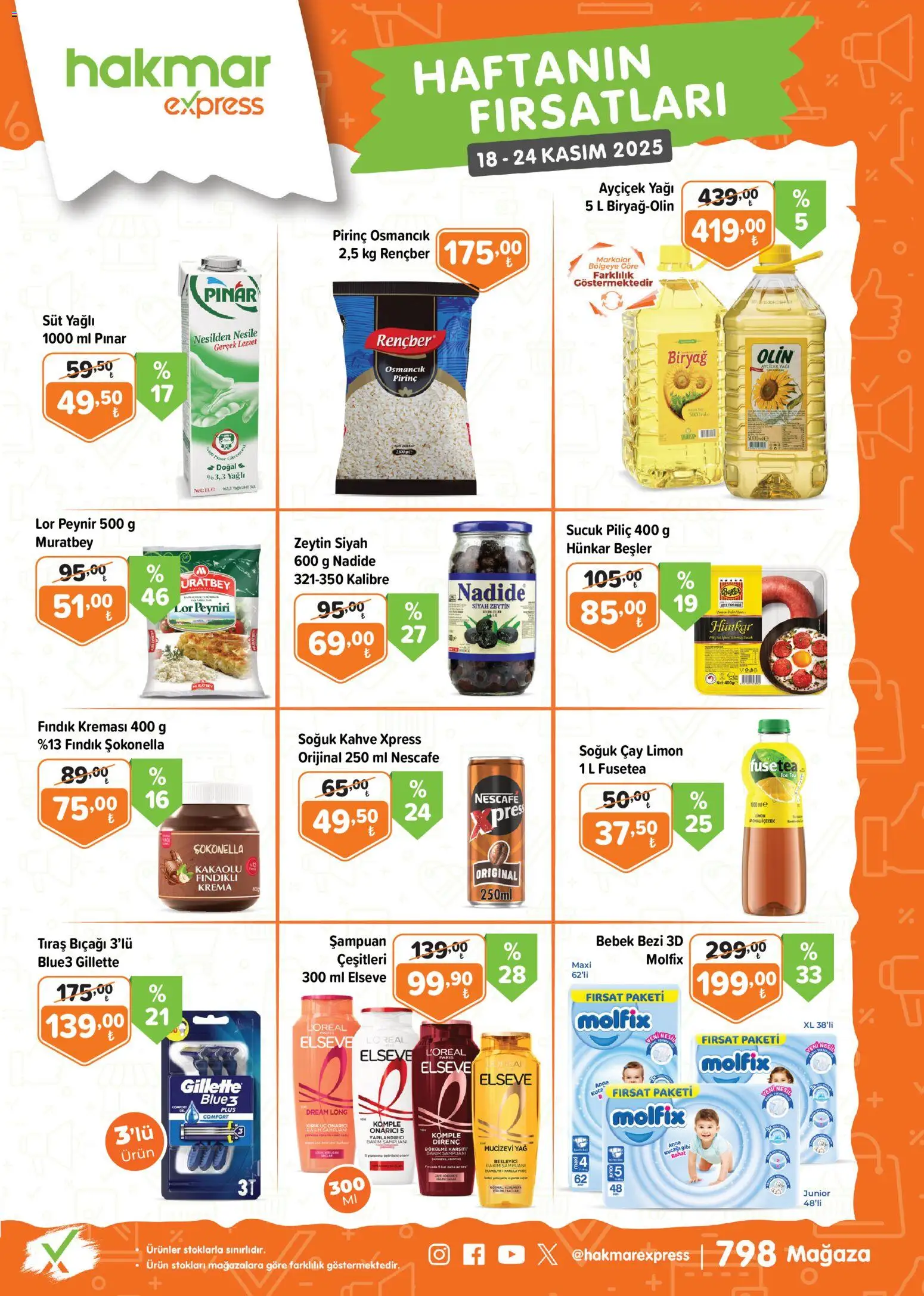 Hakmar Express Katalog 18.11.2025 - Broşürünün önizlemesi