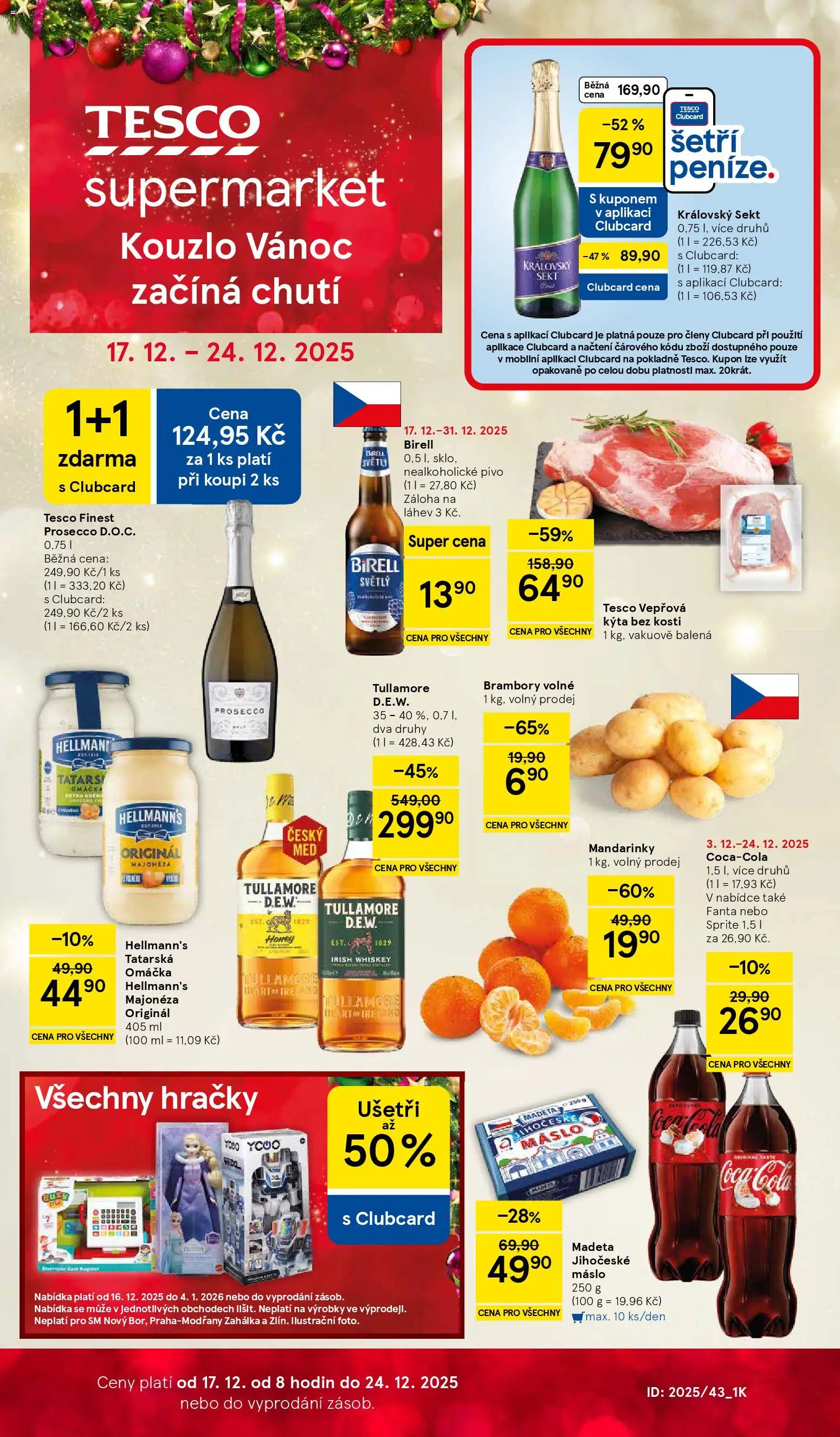 Náhled nabídky: Tesco Supermarket platný od 17.12.2025