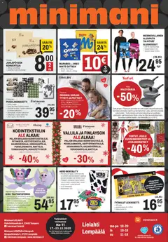 Kaupan Minimani Tarjoukset - Lempäälä / Tampere esikatselu, voimassa 17/12/2025