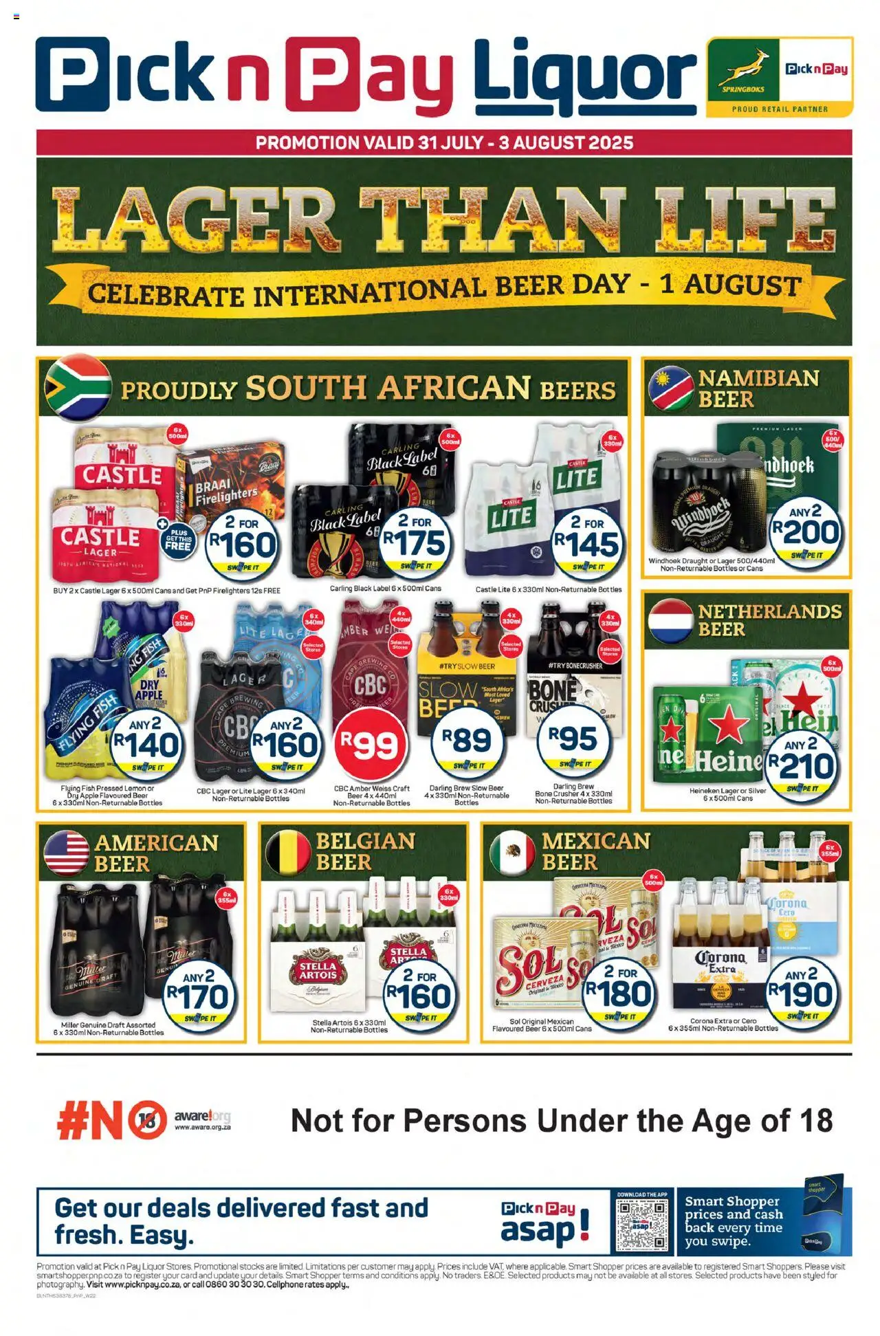 Pick n Pay Liquor Weekend Specials from 31/07 - 03/08/2025 > Promotions