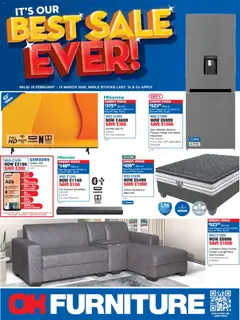 Preview of OK Furniture flyer valid from 16/02/2026