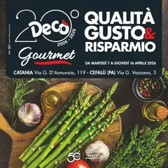 Anteprima dell'opuscolo Decò volantino Gourmet Sicilia dal negozio Decò valido da 07/04/2026