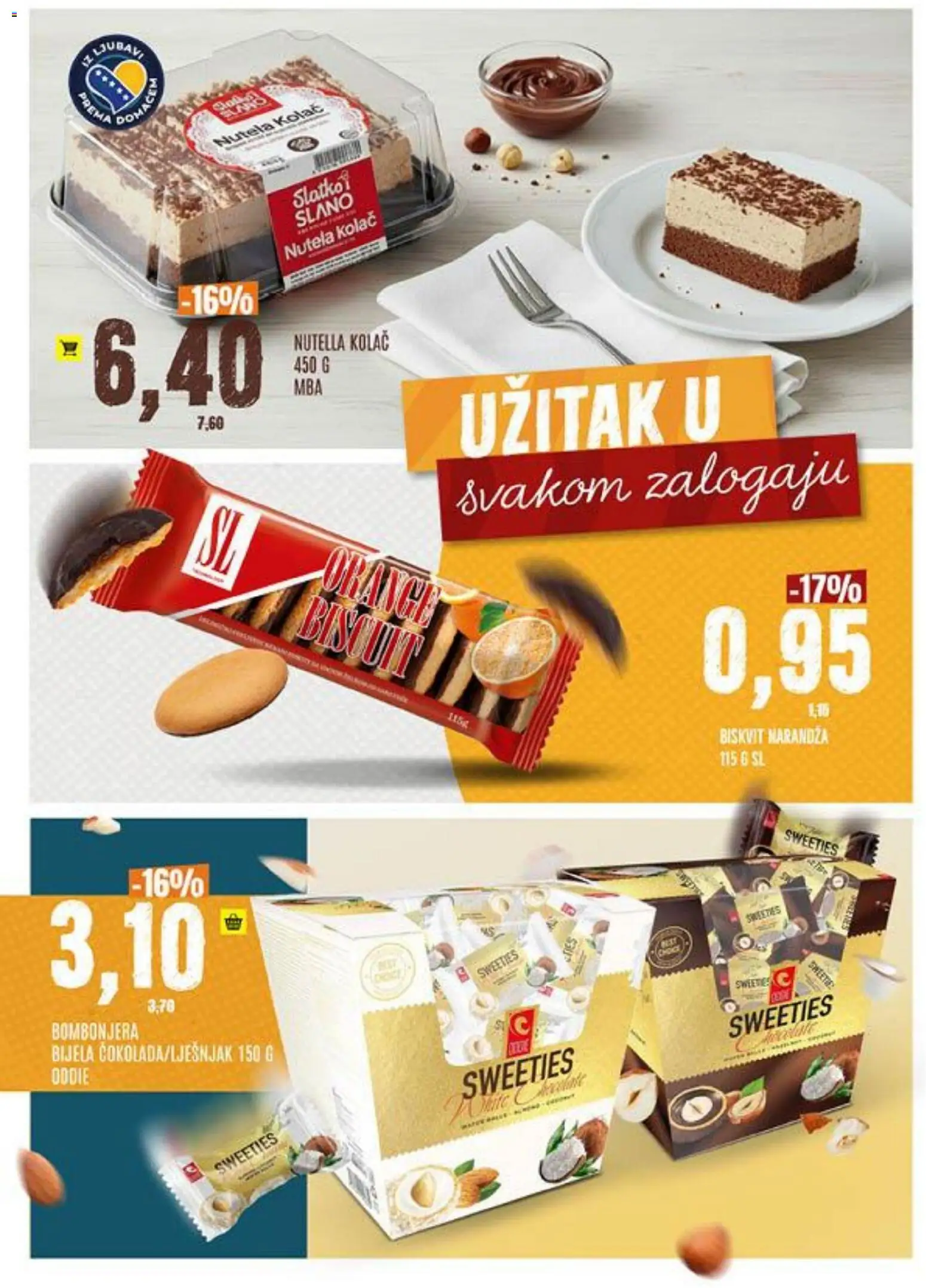 Pregled letka Top ponuda za kraj sedmice trgovine Bingo vrijedi od 2026.01.08