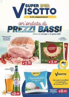 Anteprima dell'opuscolo Attuale volantino dal negozio Visotto valido da 30/07/2025