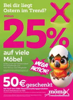 Vorschau von dem Prospekt des Geschäftes Mömax, gültig ab dem 30.03.2026