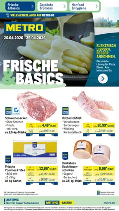 Vorschau von dem Prospekt des Geschäftes Metro, gültig ab dem 20.04.2026