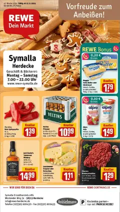 Vorschau von dem Prospekt des Geschäftes Rewe, gültig ab dem 17.11.2025