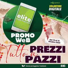 Anteprima dell'opuscolo Volantino Promo Web dal negozio Elite Supermercati valido da 10/10/2025