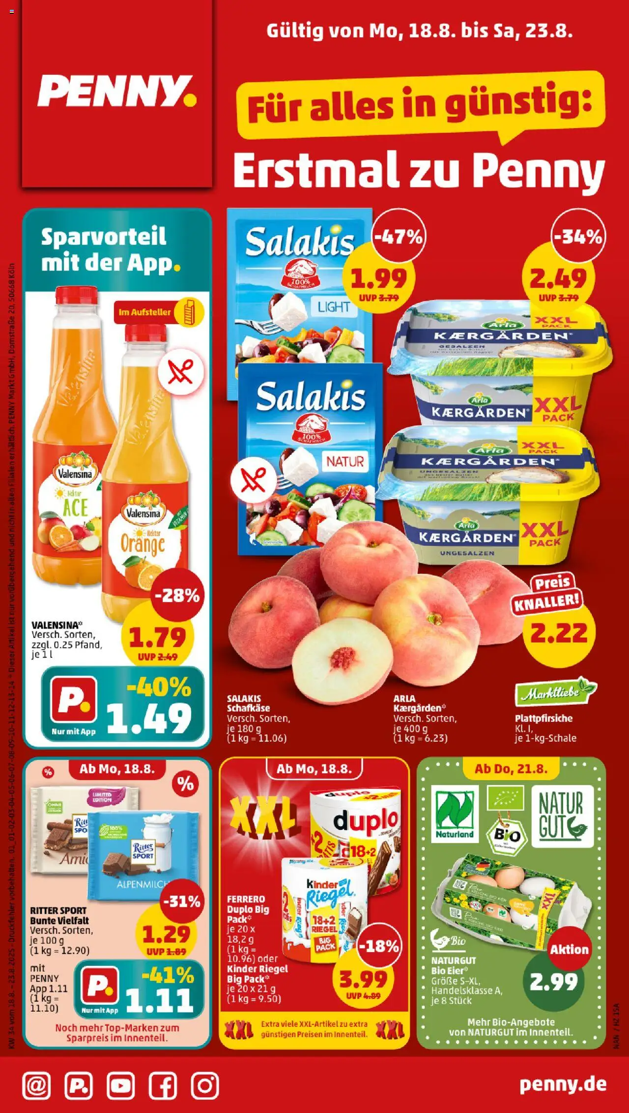Penny Prospekt ab 18.08.2025 - Prospekt