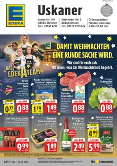 Vorschau von dem Prospekt des Geschäftes Edeka, gültig ab dem 15.12.2025