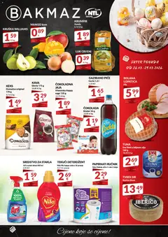 Pregled letka Ponuda Bakmaz trgovine Bakmaz vrijedi od 26.03.2026