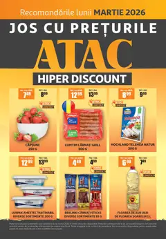 Previzualizarea de cataloage: ATAC ATAC Catalog nou valabil de la 01.03.2026