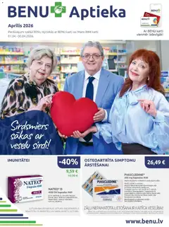 Skatīt BENU akciju bukletu, derīgs no 01.04.2026.