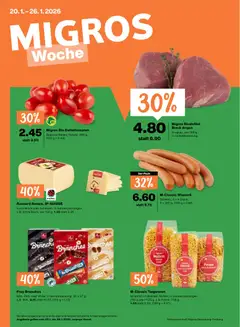 Vorschau des Merkblatts Aktionen vom Shop Migros gültig von 20.01.2026 bis 26.01.2026
