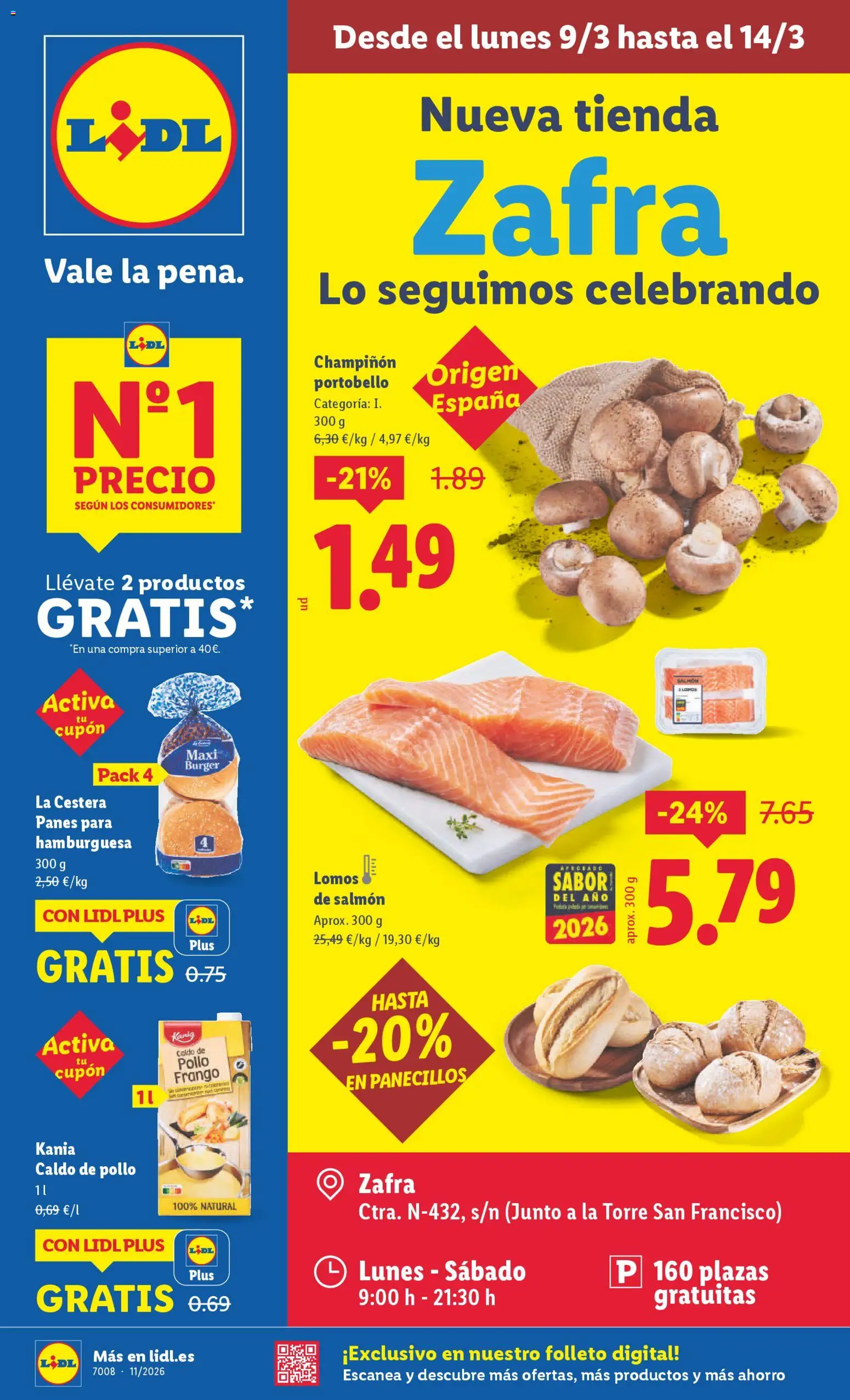 Vista previa del folleto de la tienda Lidl válido desde el 09/03/2026 