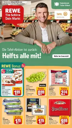 Vorschau von dem Prospekt des Geschäftes Rewe, gültig ab dem 07.09.2025