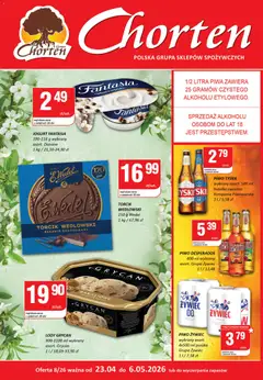 Pogląd gazetki "Chorten gazetka - Plakat" ze sklepu Chorten ważnej od 23.04.2026