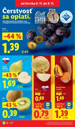 Náhľad Lidl letáku platného od 03.11.2025 | Strana: 62