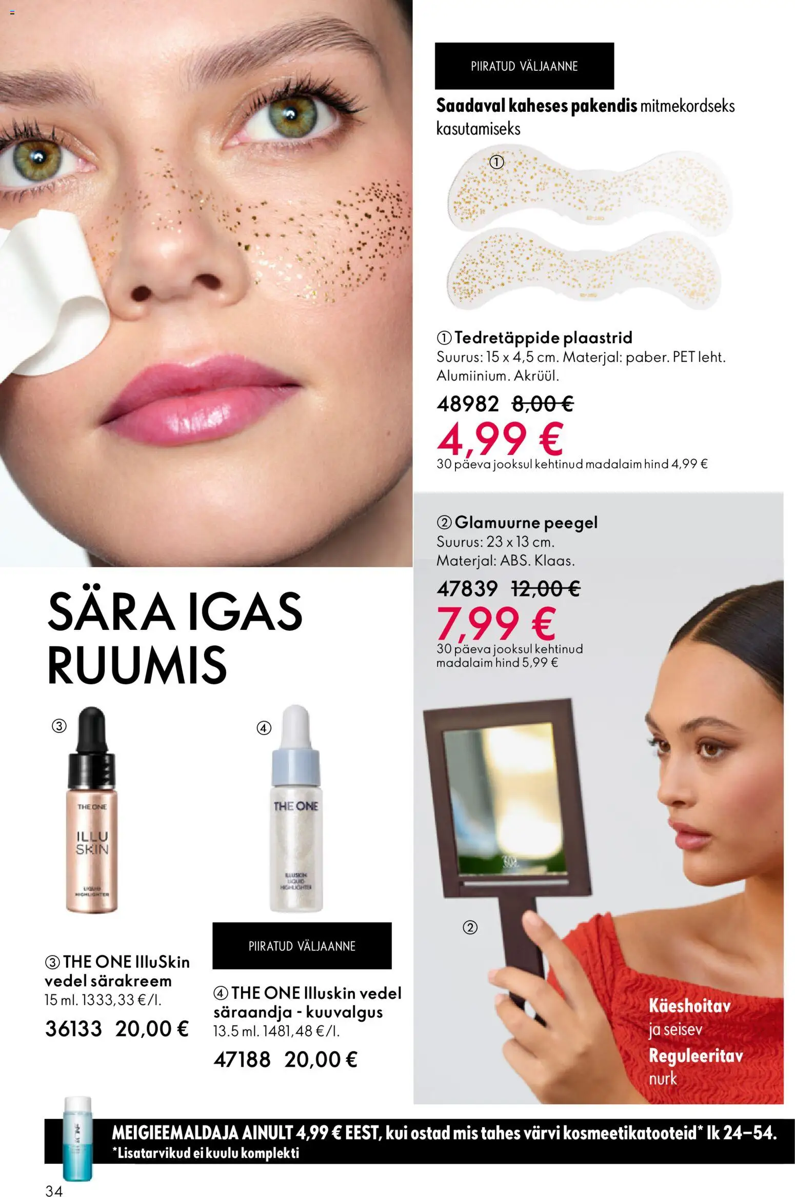 Oriflame kliendilehe eelvaade alates 2025.12.31