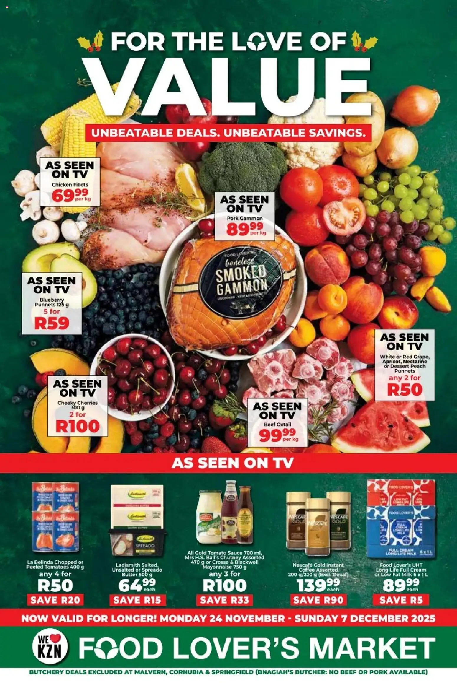 Preview of Food Lover's Market flyer valid from 24/11/2025