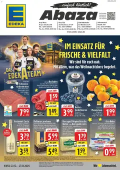 Vorschau von dem Prospekt des Geschäftes Edeka, gültig ab dem 22.12.2025