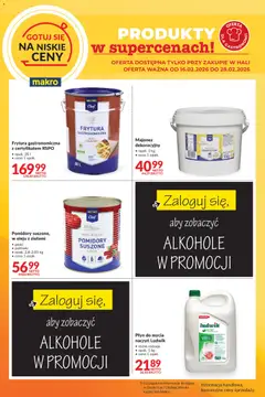 Pogląd gazetki "Gotuj się na niskie ceny" ze sklepu Makro ważnej od 16.02.2026